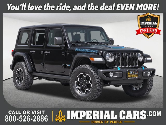 Used 2023 Jeep Wrangler Unlimited Rubicon 4xe w/ Steel Bumper Group