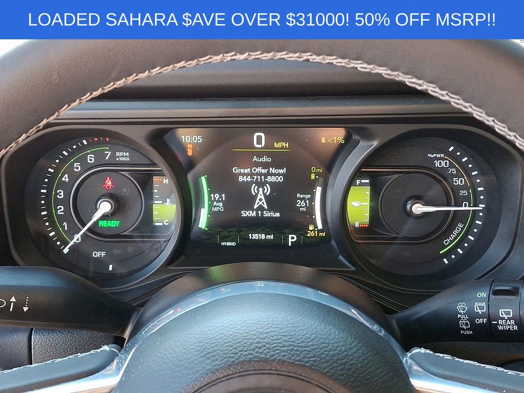 Used 2025 Jeep Wrangler Unlimited Sahara w/ Safety Group AWD/4WD image 19