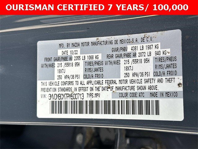 Used 2023 MAZDA CX-30 AWD 2.5 S w/ Preferred Package image 30