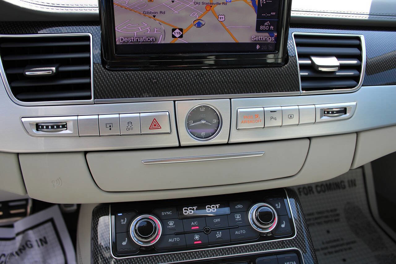 Used 2013 Audi S8 w/ Full Leather Pkg image 24