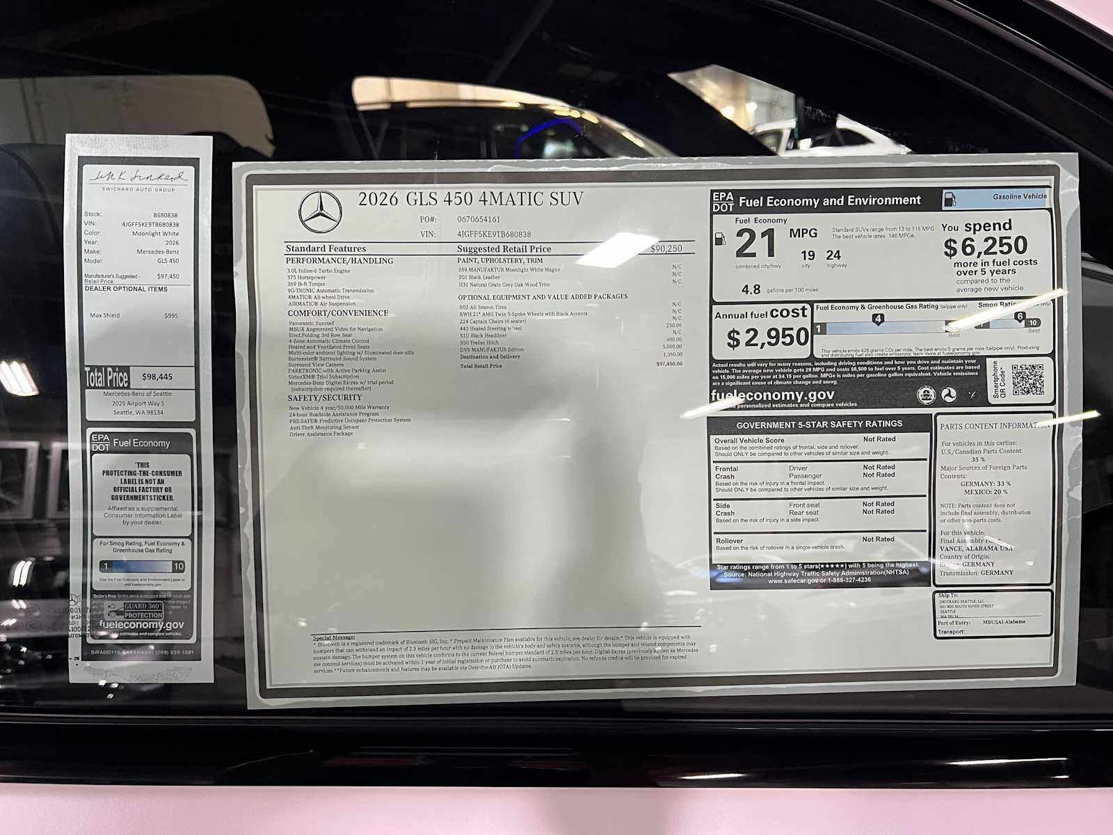New 2026 Mercedes-Benz GLS 450 4MATIC image 47
