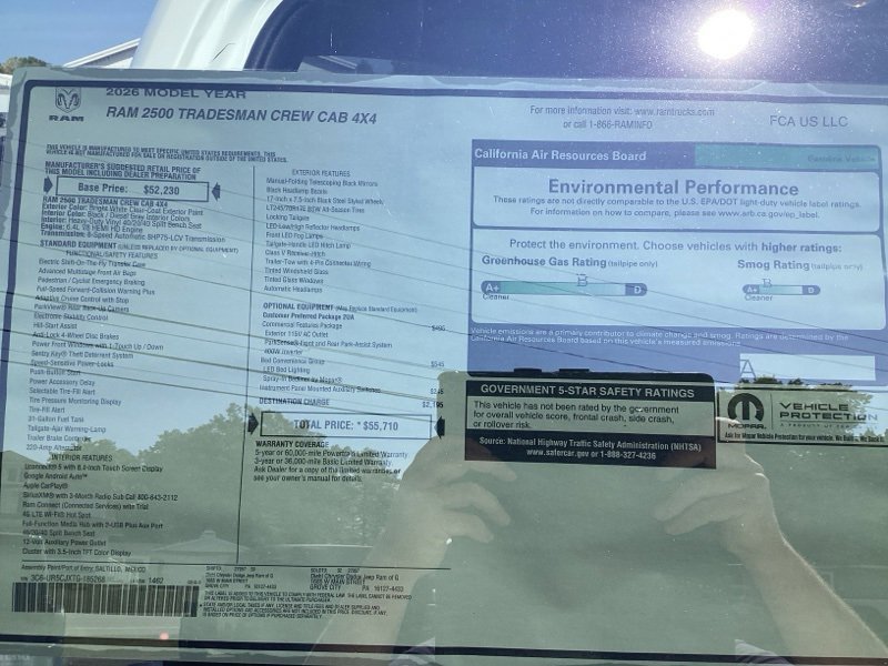 New 2026 RAM 2500 Tradesman image 11