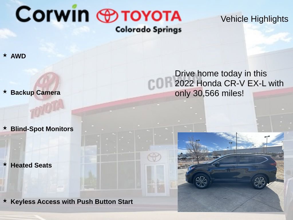 Used 2022 Honda CR-V EX-L image 6