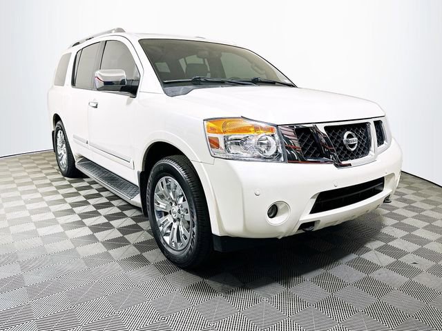 Used 2015 Nissan Armada Platinum w/ 2nd Row Captain Seat Package image 1