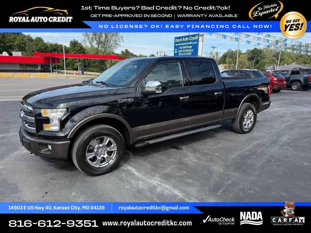 Used 2016 Ford F150 Lariat w/ Equipment Group 501A Mid AWD/4WD image 4
