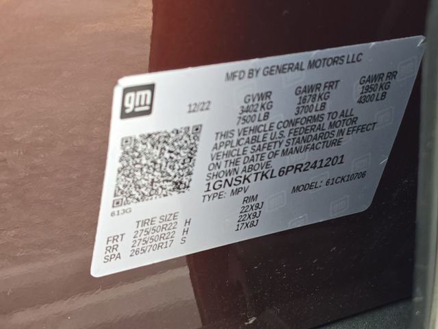 Used 2023 Chevrolet Tahoe High Country w/ LPO, Illumination Package image 18