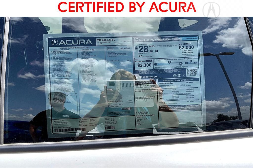 Used 2025 Acura ADX A-Spec image 24