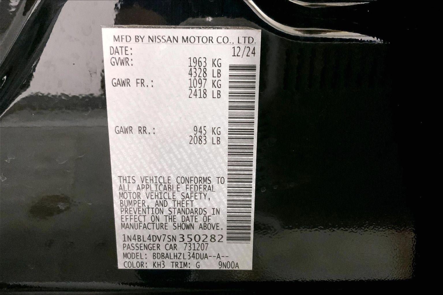 Used 2025 Nissan Altima 2.5 SV FWD image 31