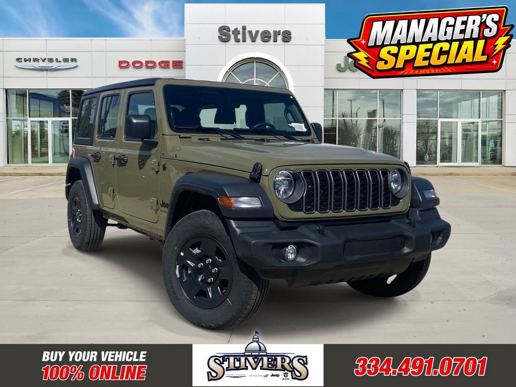 New 2026 Jeep Wrangler Unlimited Sport