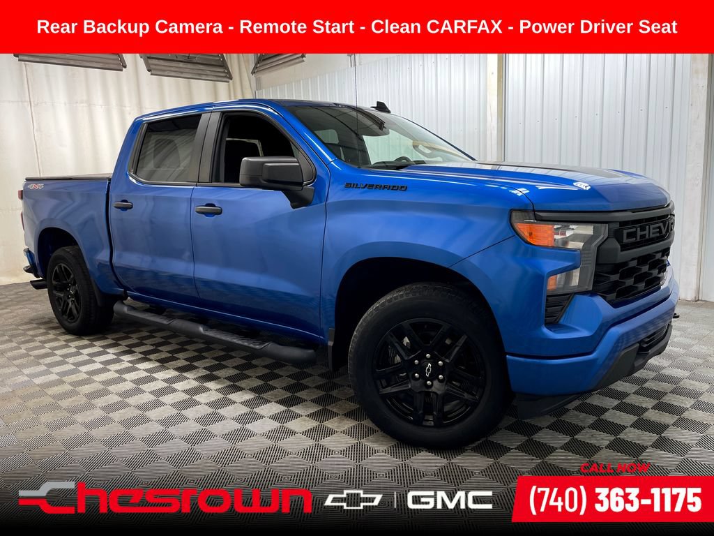 Certified 2022 Chevrolet Silverado 1500 Custom w/ Rally Edition
