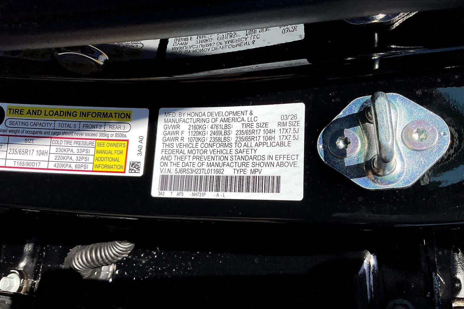 Used 2026 Honda CR-V LX image 33