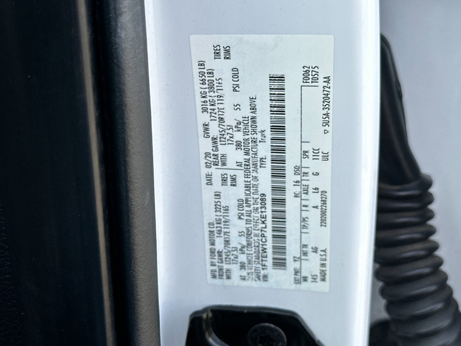 Certified 2020 Ford F150 XL w/ XL Power Equipment Group image 26