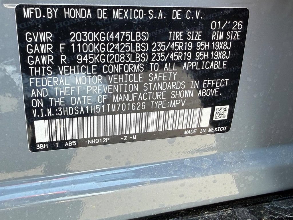 New 2026 Acura ADX A-Spec FWD image 20