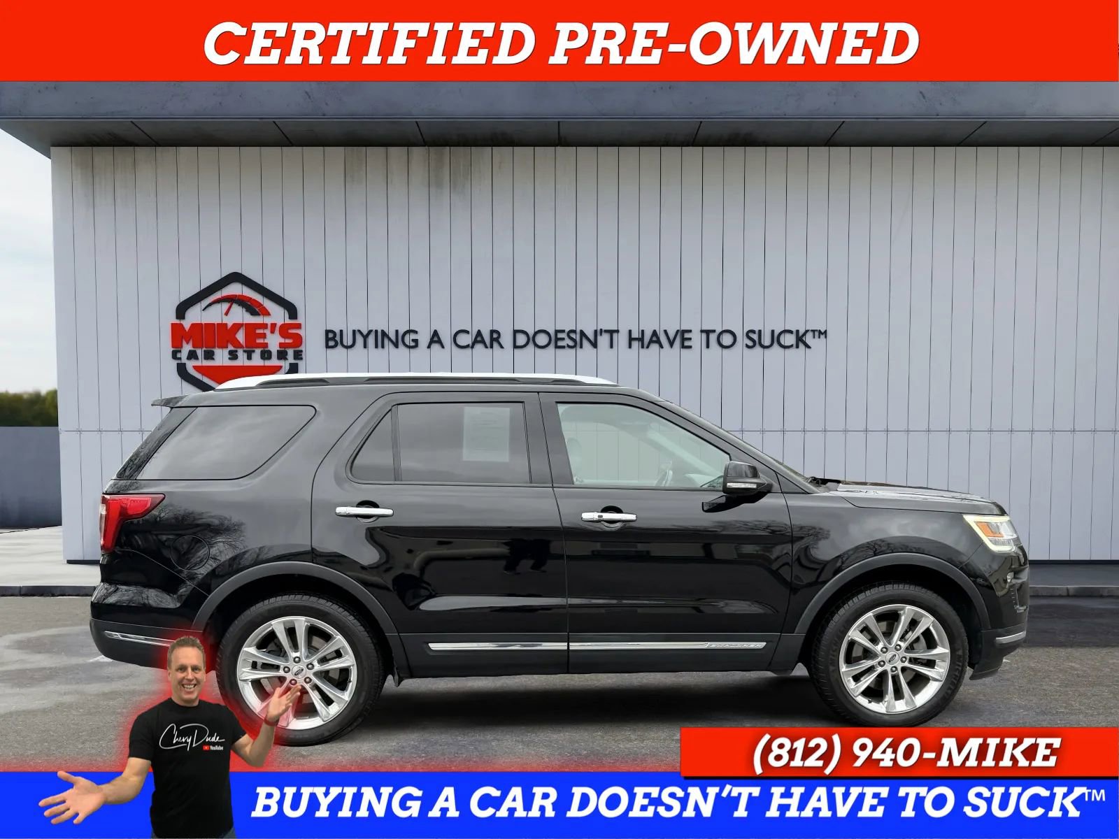 Used 2019 Ford Explorer Limited w/ Ford Safe & Smart Package image 6