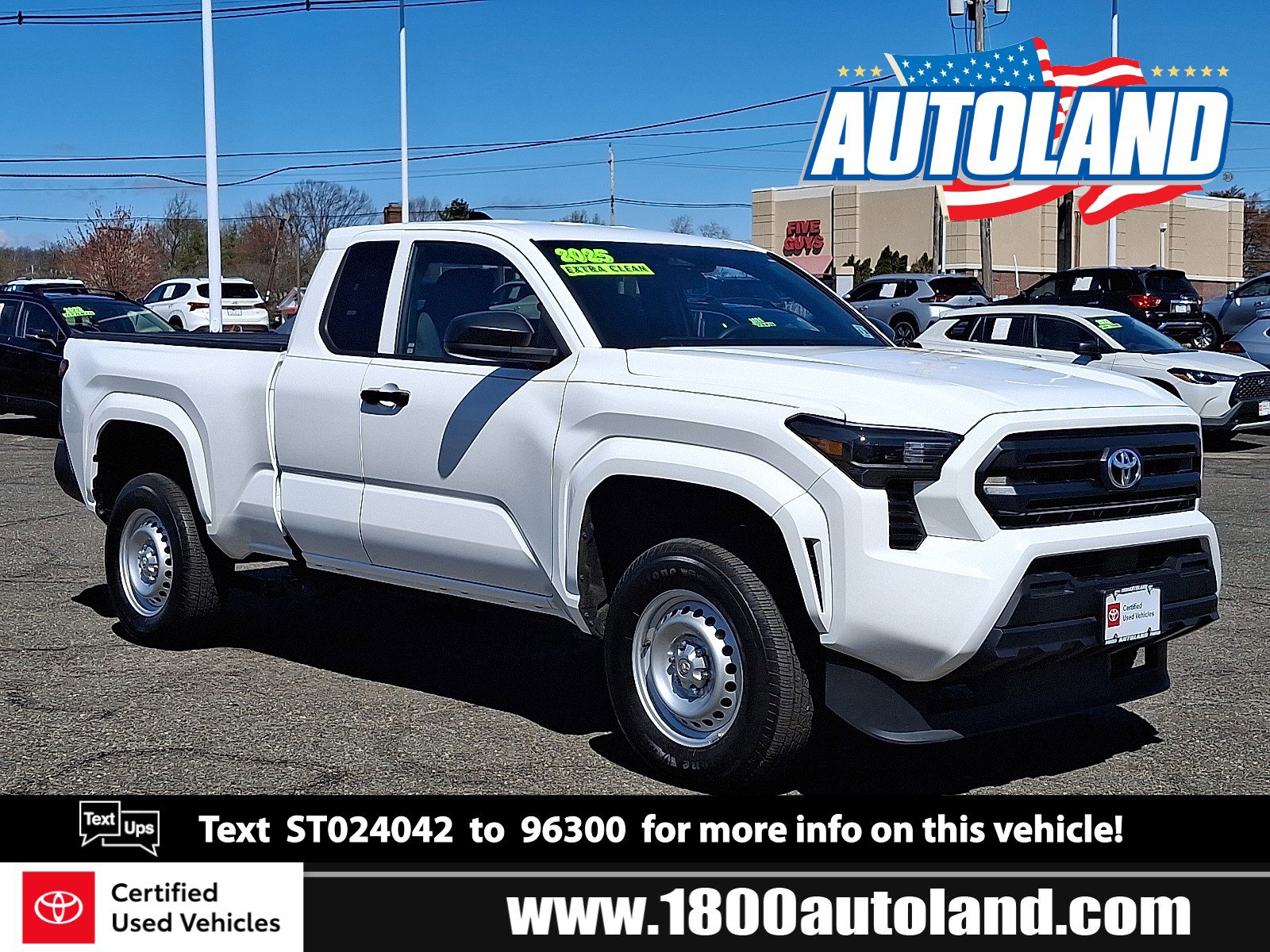 Certified 2025 Toyota Tacoma SR w/ Towing Package