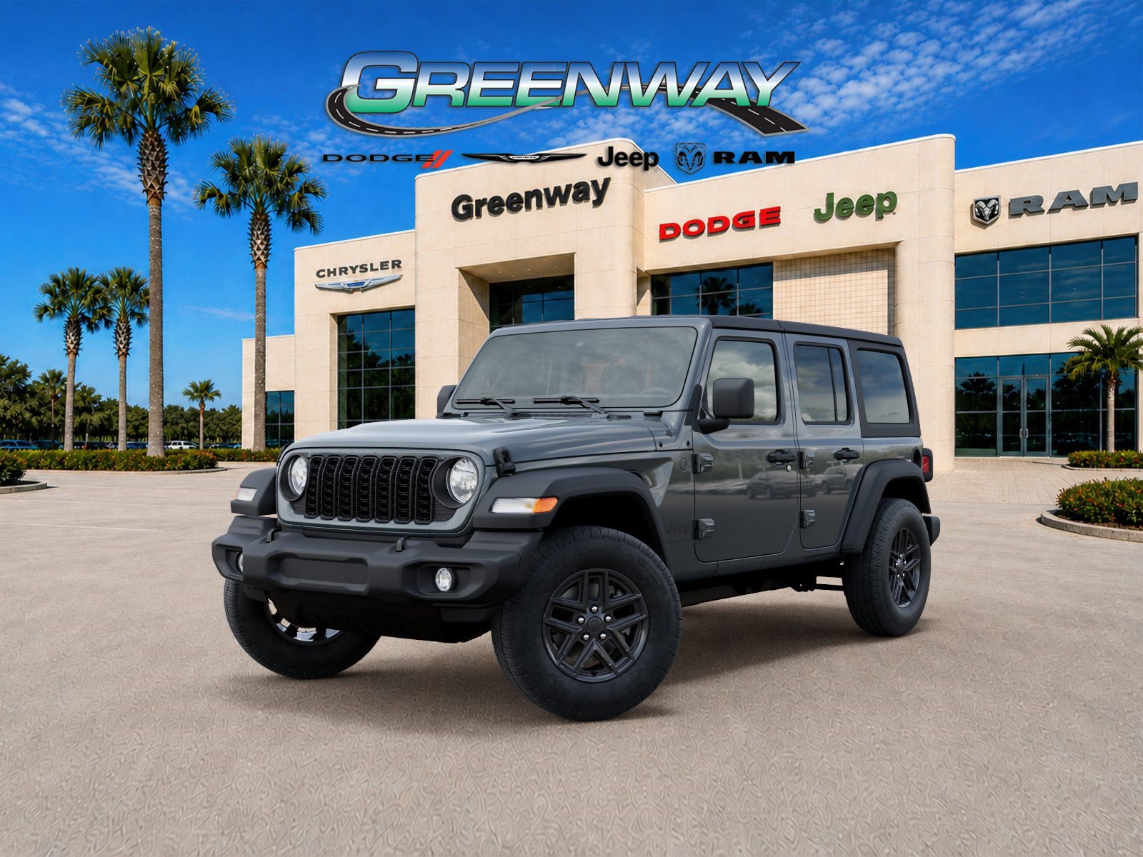 New 2025 Jeep Wrangler Unlimited Sport