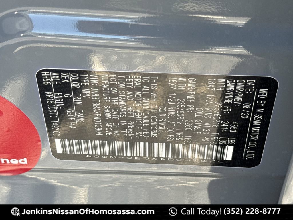 Certified 2023 Nissan Rogue SV w/ SV Premium B Package image 49