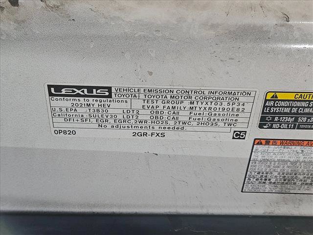 Used 2021 Lexus RX 450h F Sport w/ Cold Weather Package (CT) AWD/4WD image 24