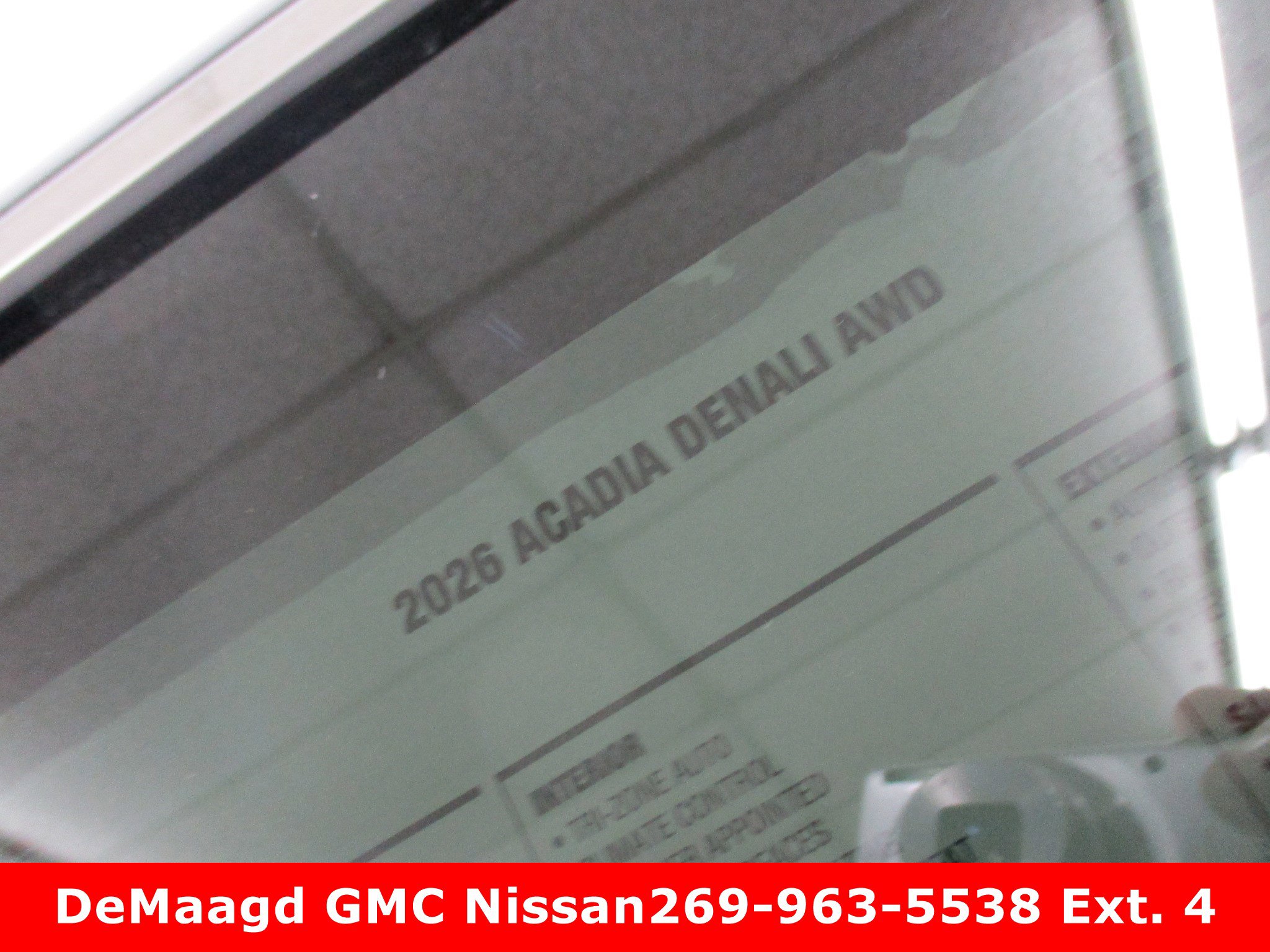 New 2026 GMC Acadia Denali w/ Super Cruise Package image 14