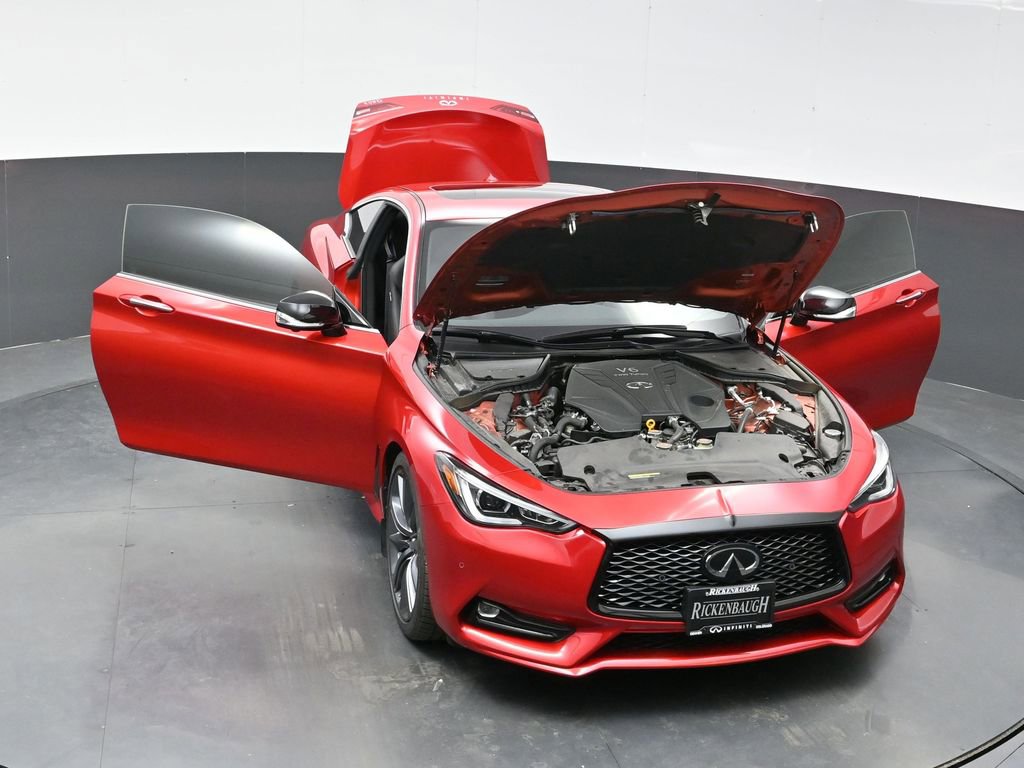 Used 2022 INFINITI Q60 Red Sport 400 w/ Cargo Package RWD image 32