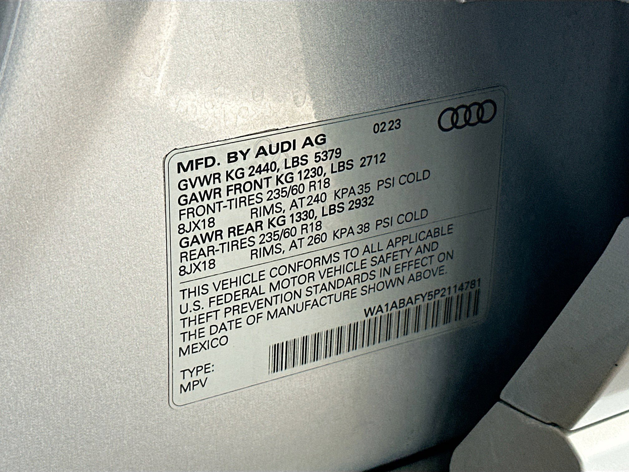 Used 2023 Audi Q5 2.0T Premium w/ Convenience Package image 34