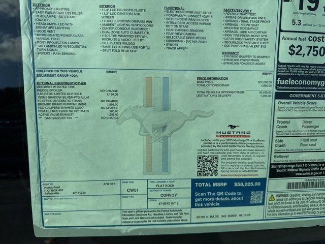 New 2025 Ford Mustang GT Premium image 18
