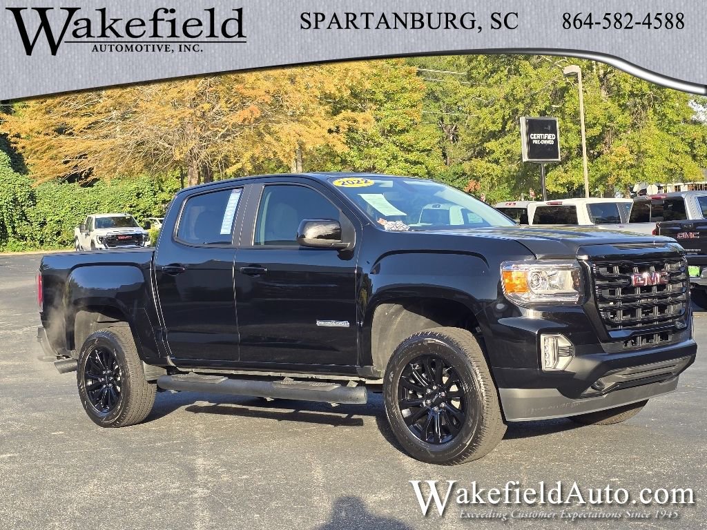 Certified 2022 GMC Canyon Elevation