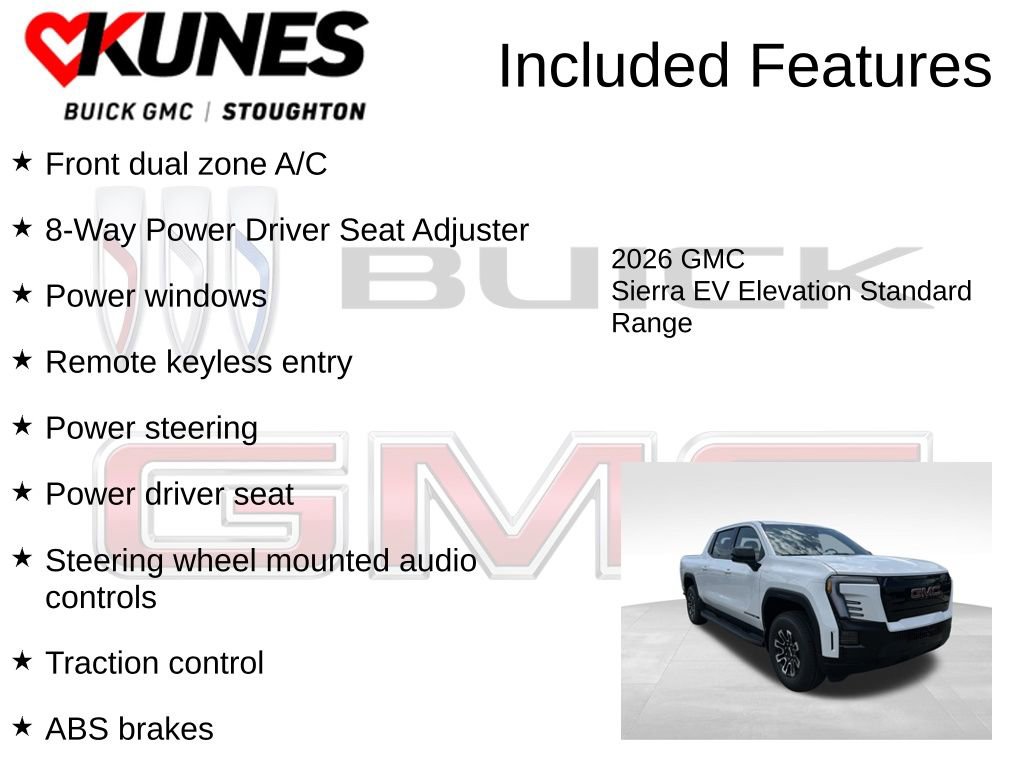 New 2026 GMC Sierra EV Elevation image 3