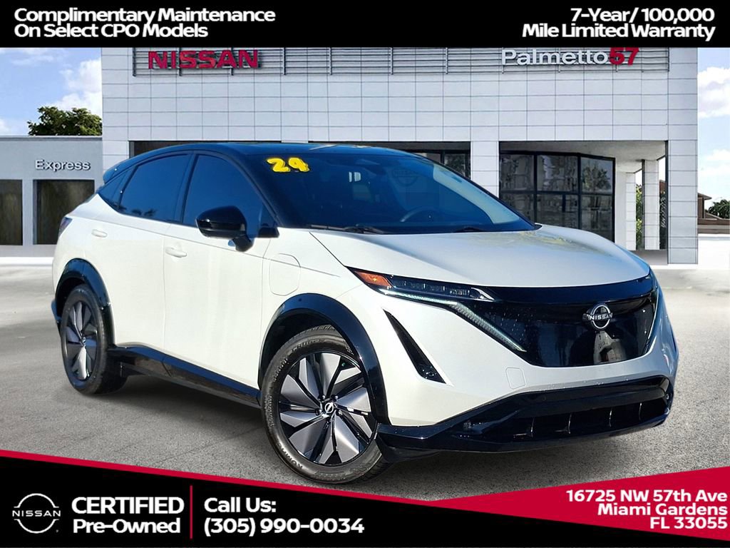 Certified 2024 Nissan Ariya AWD image 1