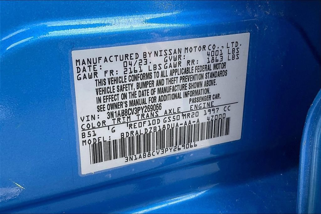 Used 2023 Nissan Sentra SV FWD image 33