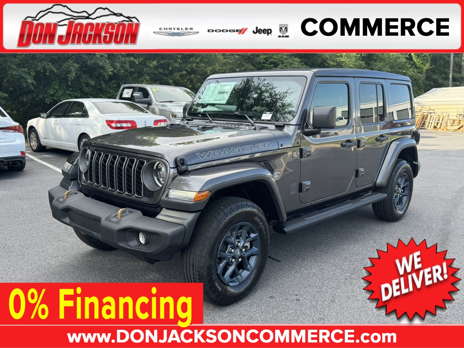 New 2026 Jeep Wrangler Unlimited Sport
