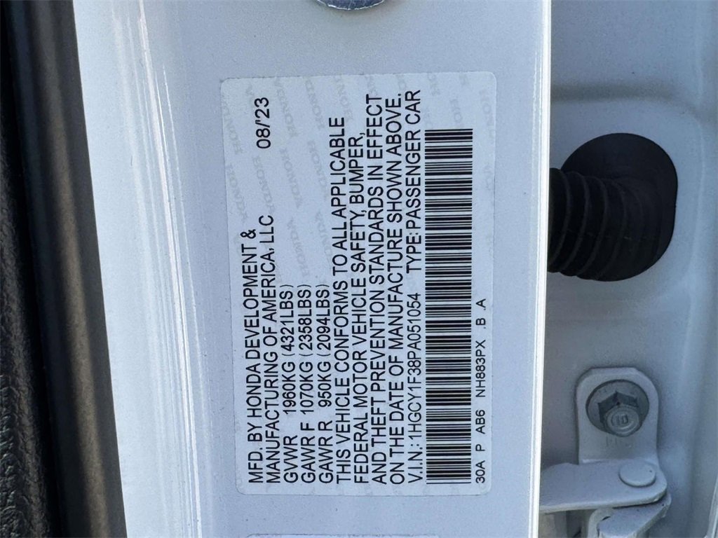 Certified 2023 Honda Accord EX image 16