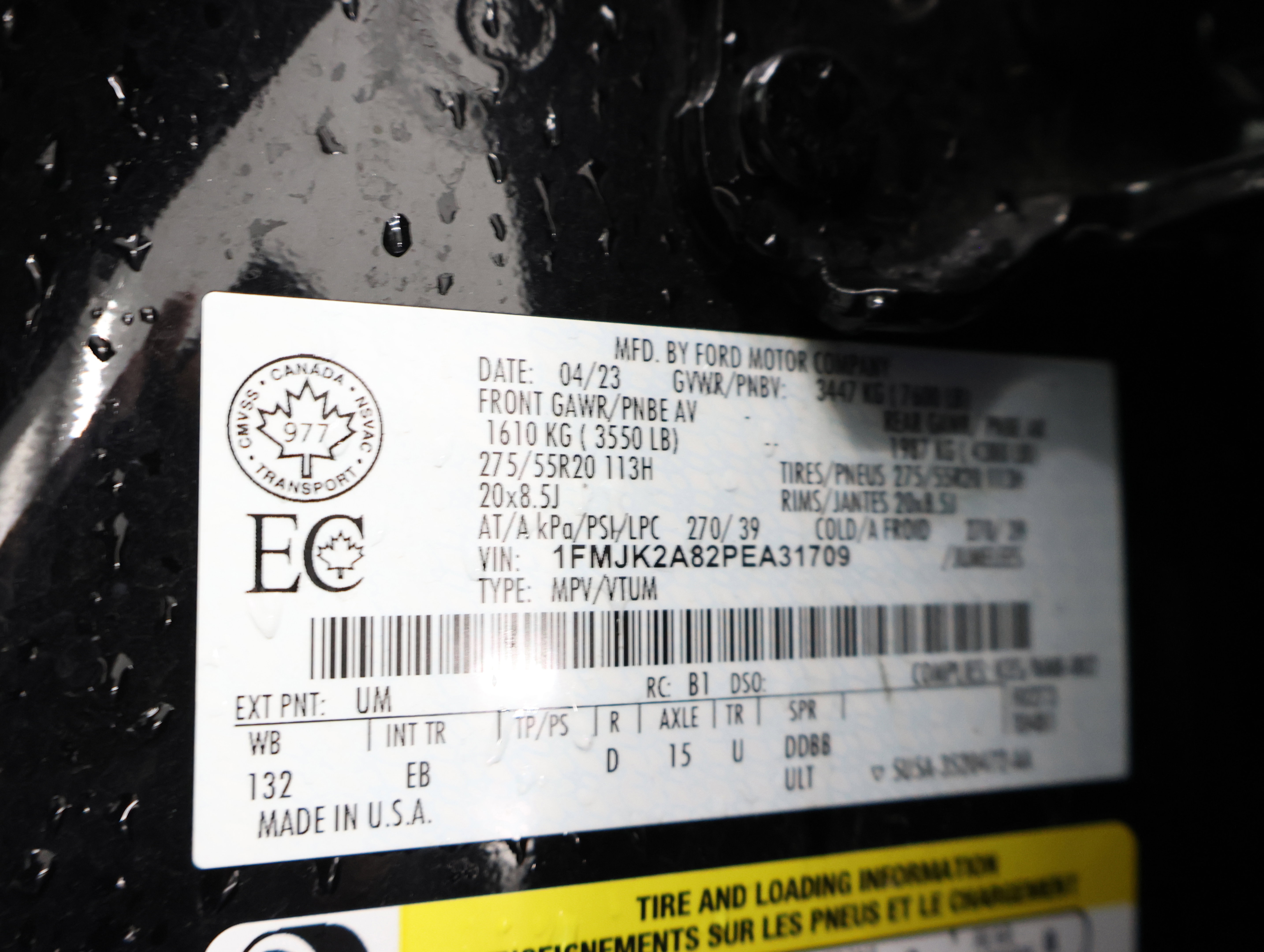 Used 2023 Ford Expedition Max Limited image 64