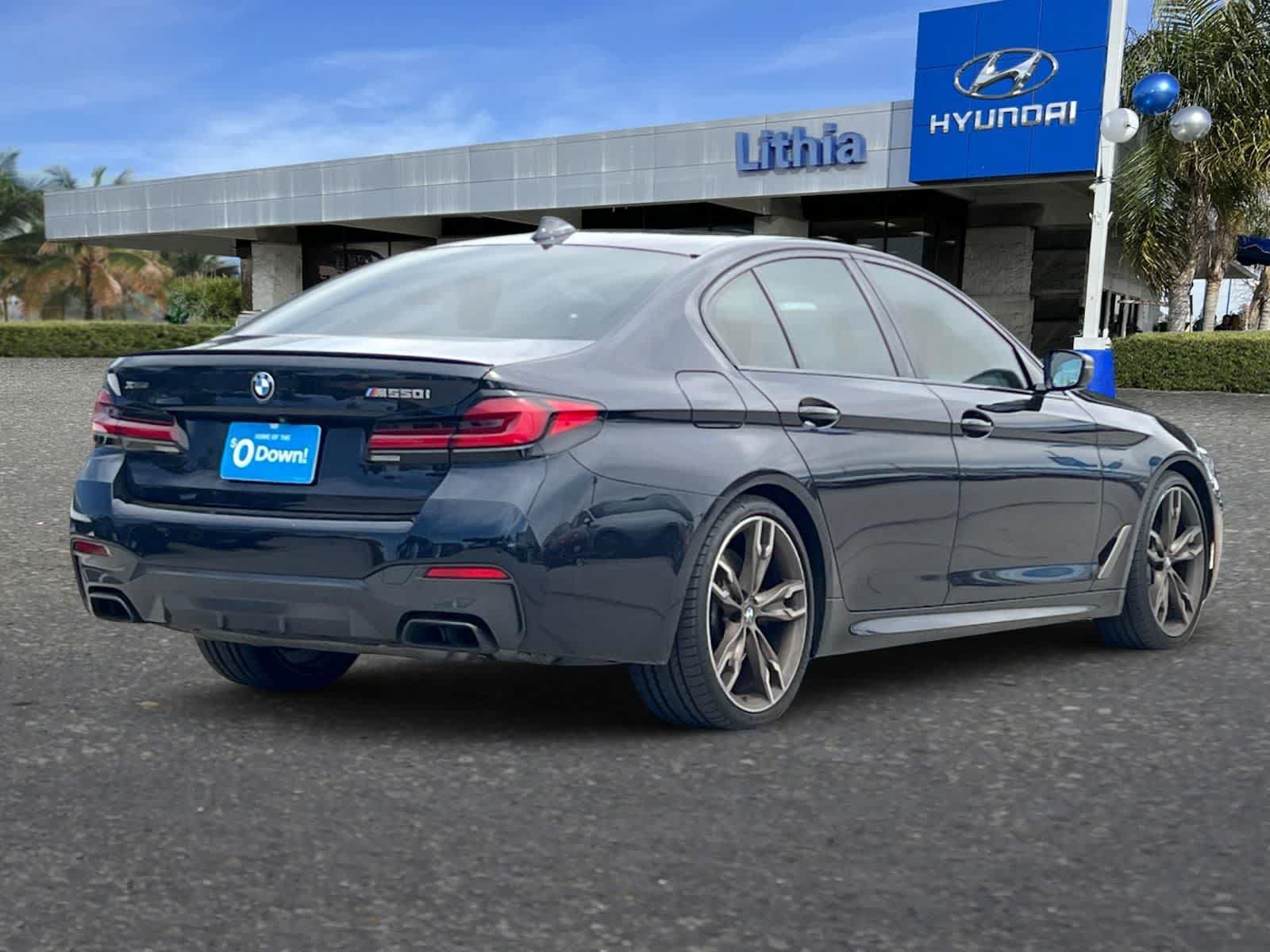 Used 2022 BMW M550i xDrive w/ Premium Package AWD/4WD video 3