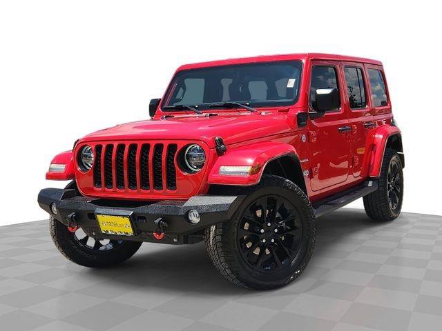 Used 2021 Jeep Wrangler Unlimited Sahara w/ Cold Weather Group AWD/4WD image 1
