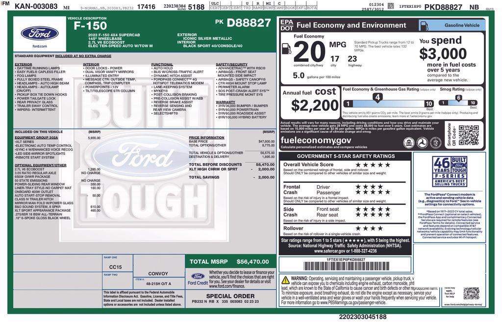 Used 2023 Ford F150 XL AWD/4WD image 17