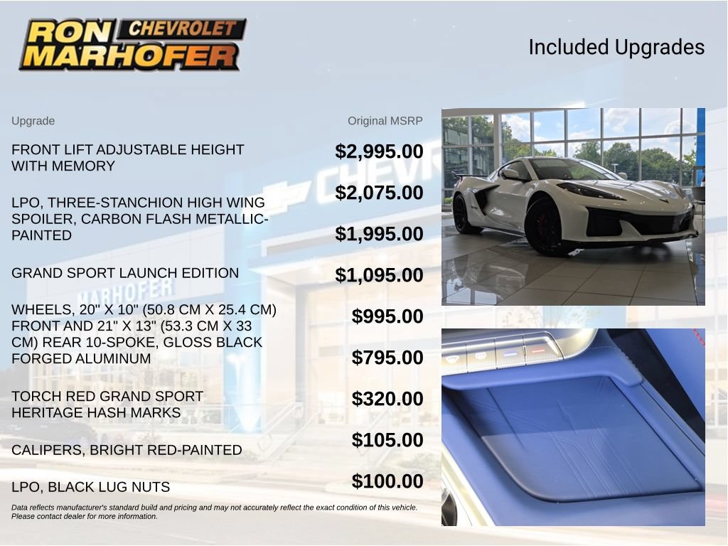 New 2027 Chevrolet Corvette Grand Sport w/ Grand Sport Launch Edition RWD image 6