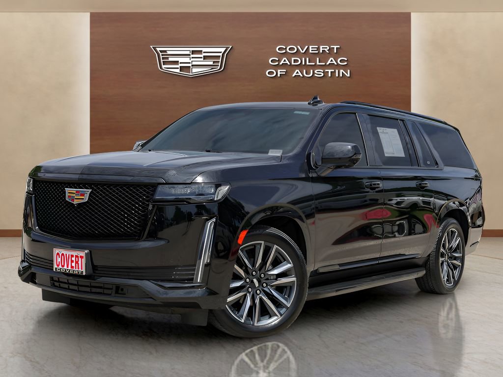 Used 2021 Cadillac Escalade ESV Sport w/ Driver Assist Tech Package AWD/4WD image 1