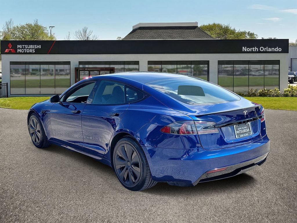 Used 2021 Tesla Model S Plaid AWD/4WD image 2