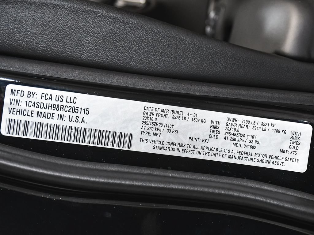 Used 2024 Dodge Durango SRT Hellcat AWD/4WD image 18