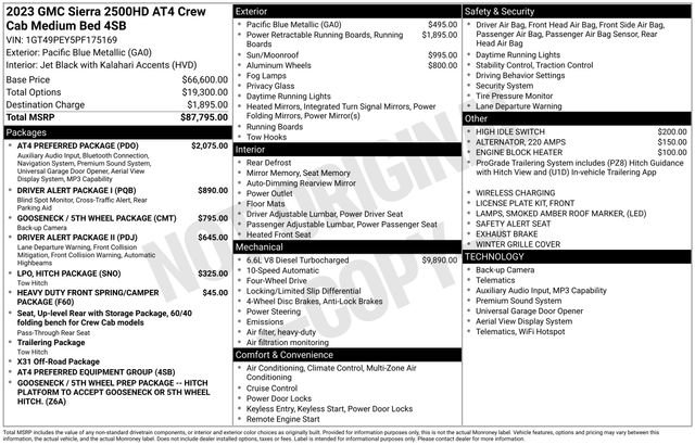 Used 2023 GMC Sierra 2500 AT4 w/ AT4 Preferred Package image 31