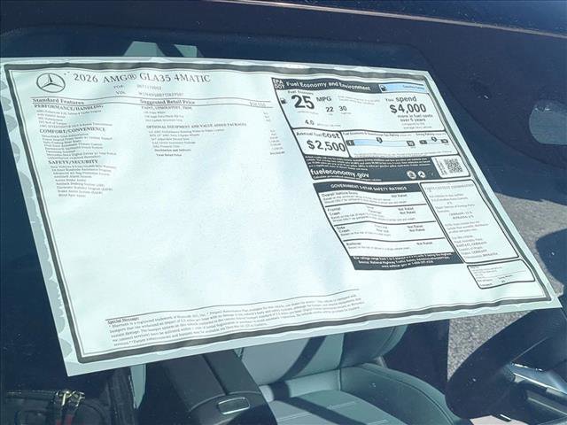 New 2026 Mercedes-Benz GLA 35 AMG 4MATIC image 18