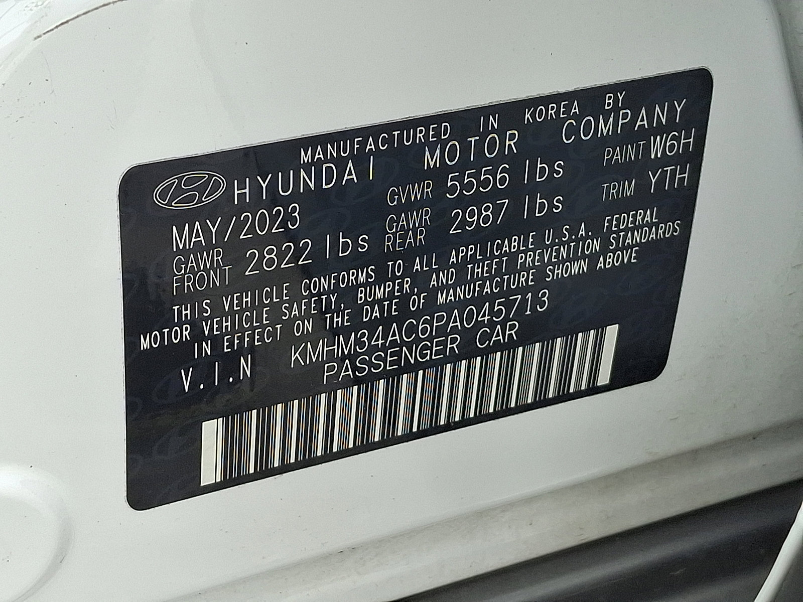 Certified 2023 Hyundai Ioniq 6 SEL image 29