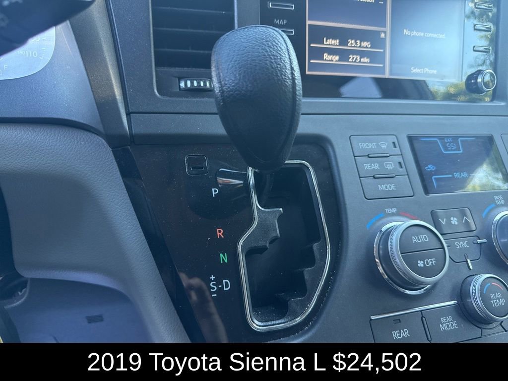 Used 2019 Toyota Sienna L FWD image 25