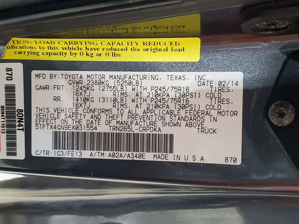 Used 2014 Toyota Tacoma PreRunner RWD image 34