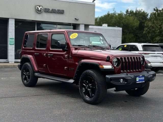 Used 2021 Jeep Wrangler Unlimited Sahara AWD/4WD image 8
