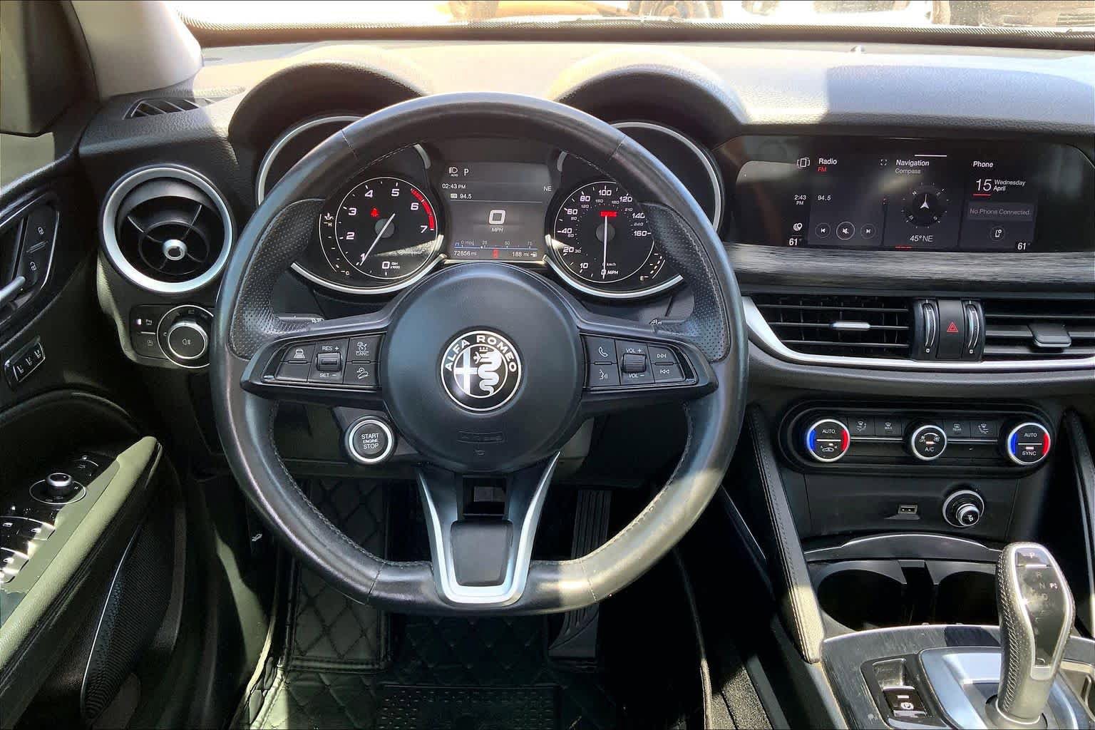 Used 2021 Alfa Romeo Stelvio Sprint w/ Nero Edizione AWD/4WD image 6
