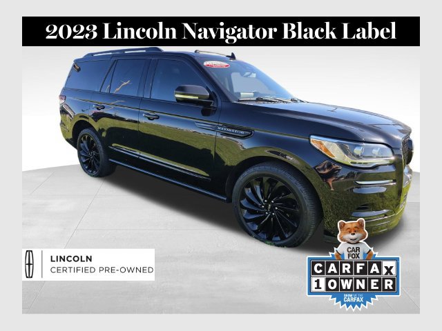 Certified 2023 Lincoln Navigator Black Label