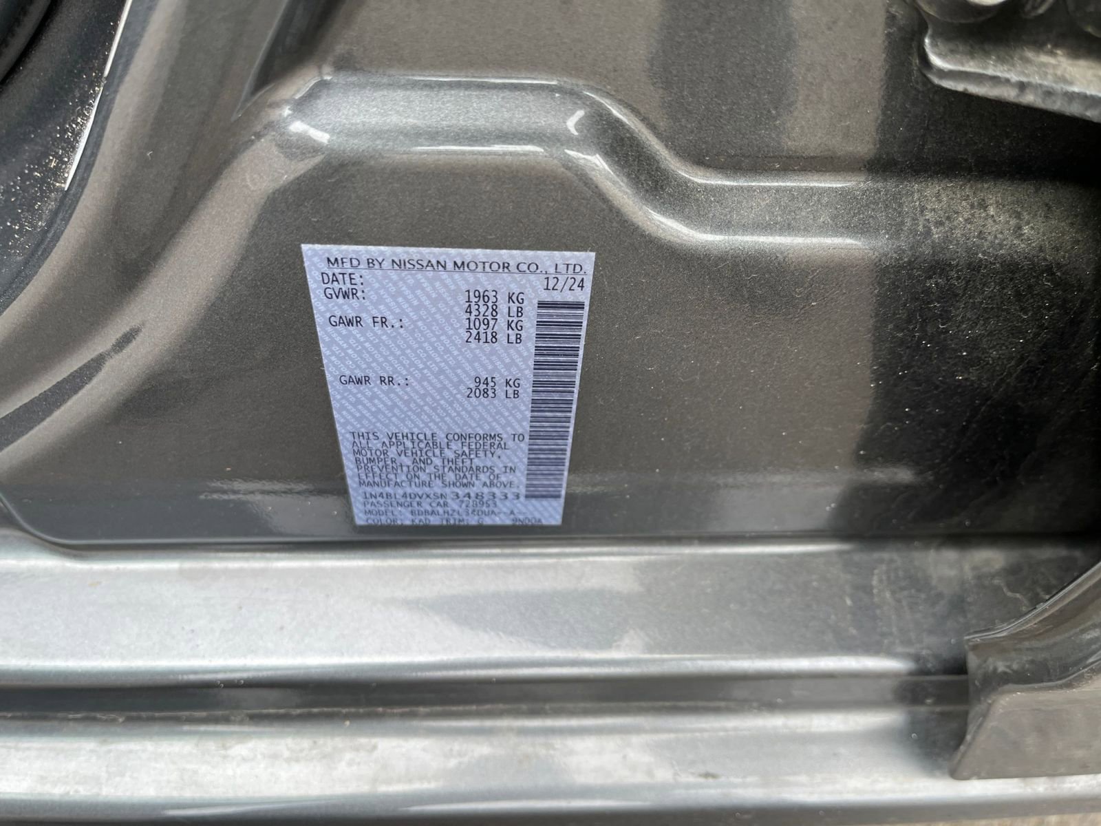 Used 2025 Nissan Altima 2.5 SV image 28