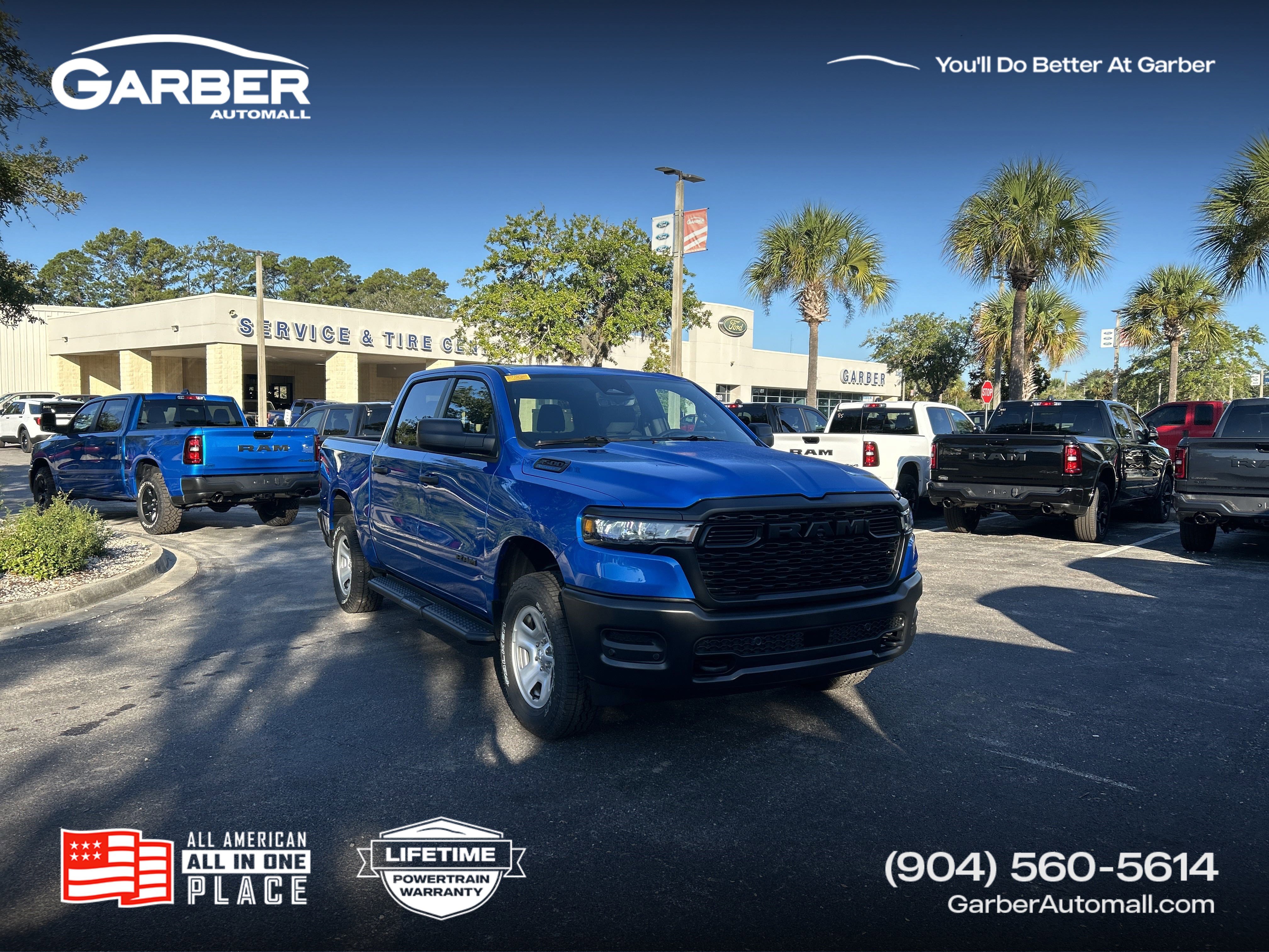 New 2025 RAM 1500 Tradesman w/ Off Road Group